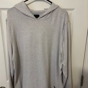 Greg Norman Collection Heather Gray Hooded Sweater